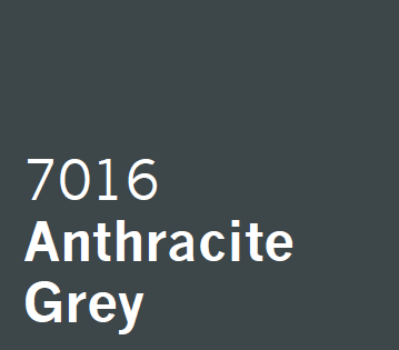UPVC Colour Swatch Anthracite Grey RAL 7016